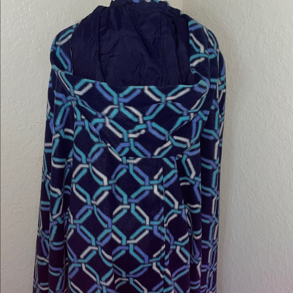 Geometric Patterned Cape - image 4